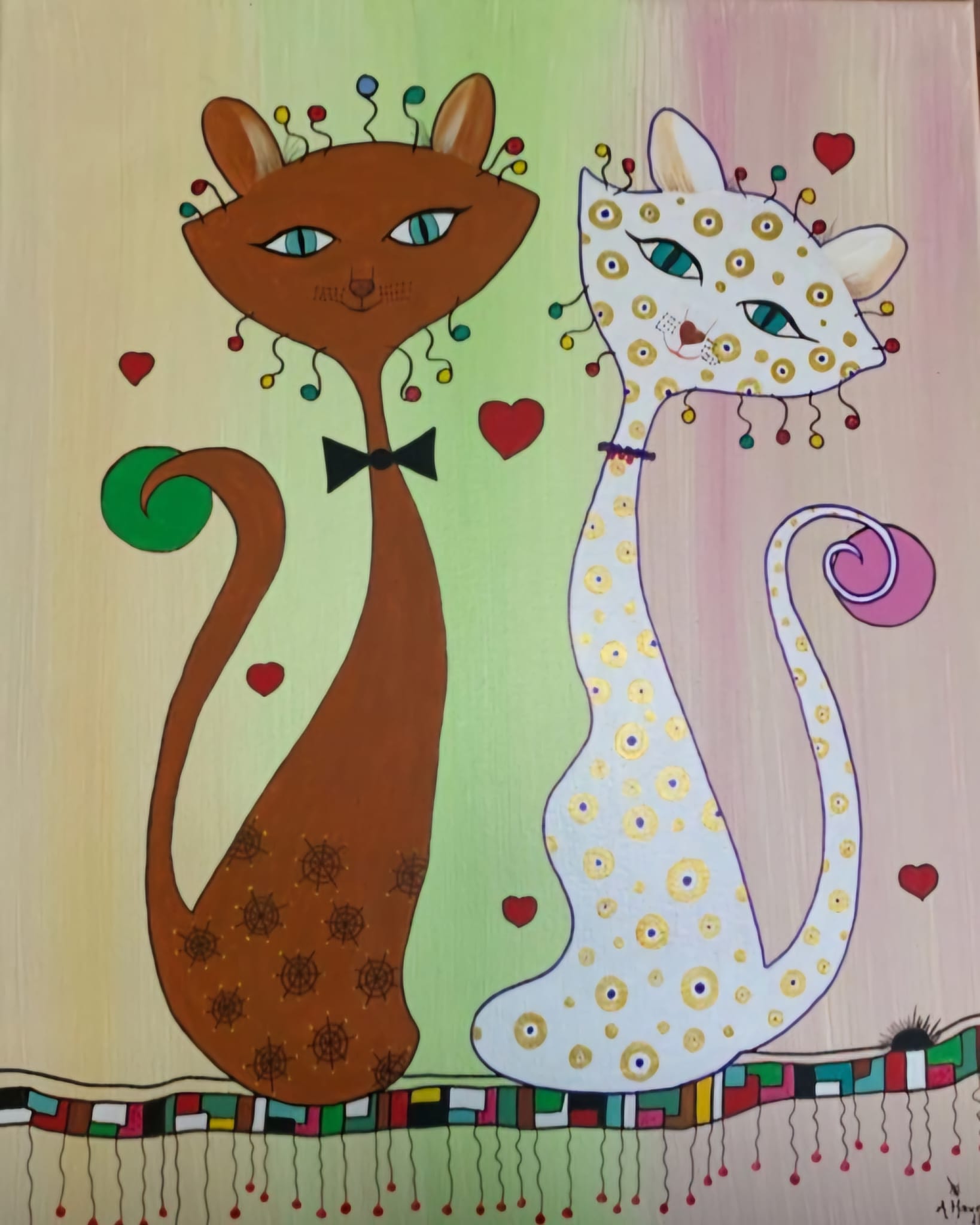 „Eine Hommage an Joan Miro“